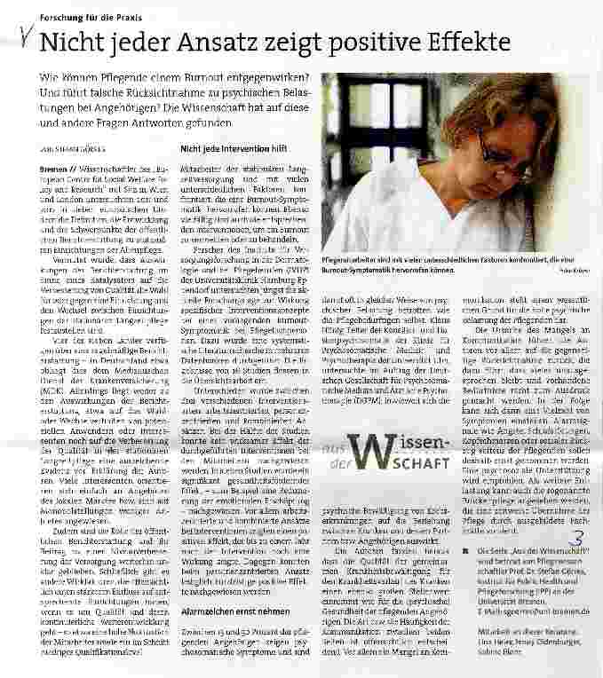 Vorschauseite 1: Nicht jeder Ansatz zeigt positive Effekte