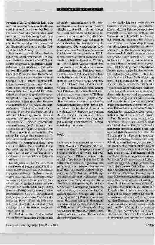 Vorschauseite 2: Evidenzbasierte MedizinDas Individuum bleibt auf der Strecke