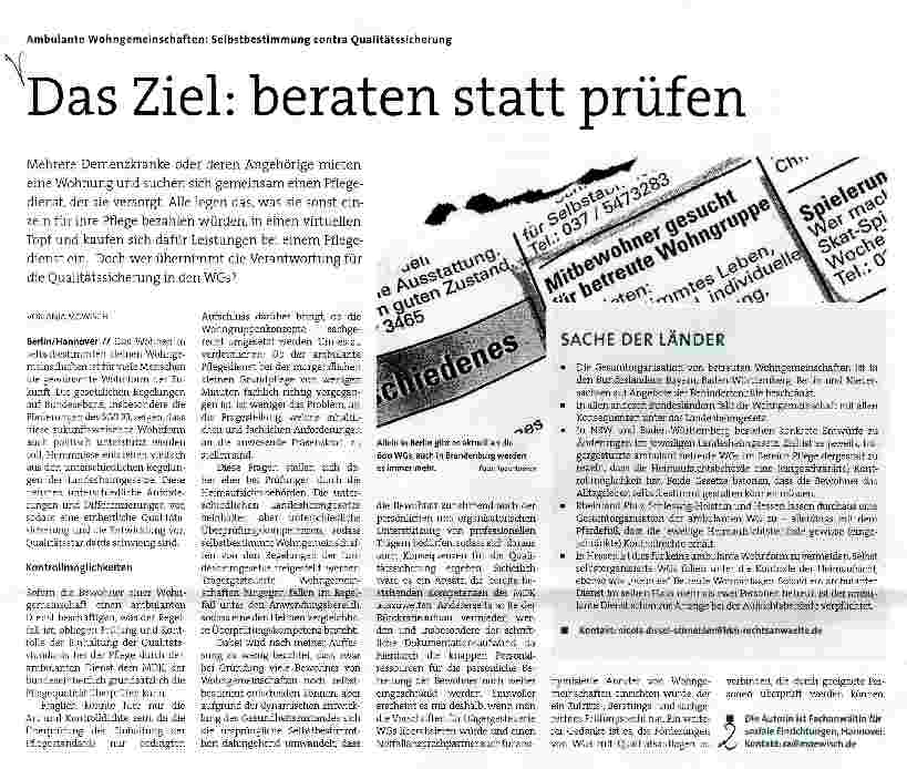 Vorschauseite 1: Das Ziel: beraten statt prüfen