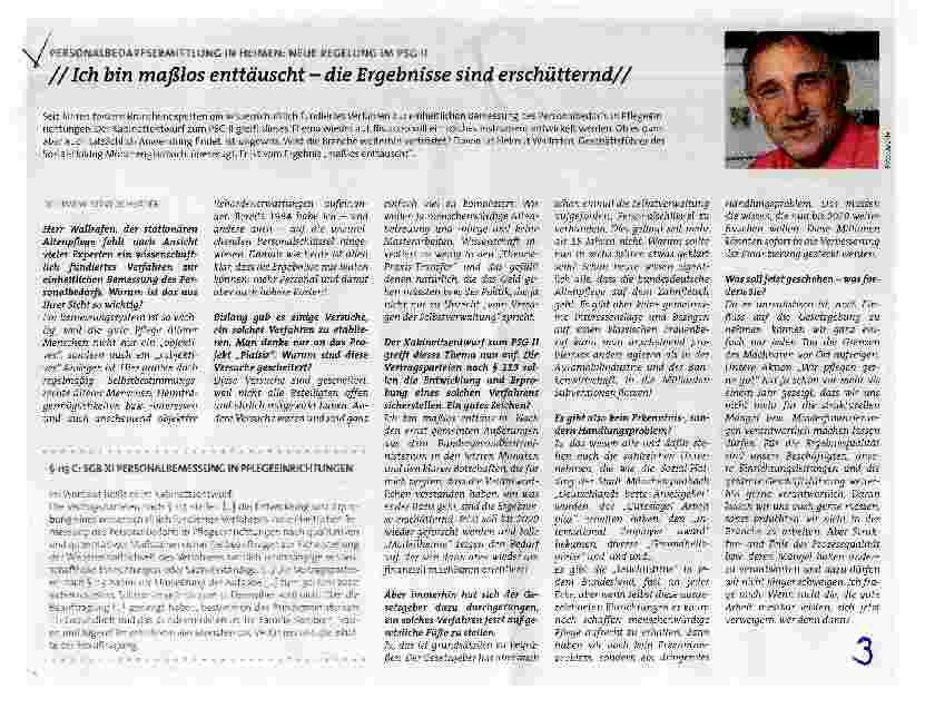 Vorschauseite 1: Ich bin maßlos enttäuscht - die Ergebnisse sind erschütternd