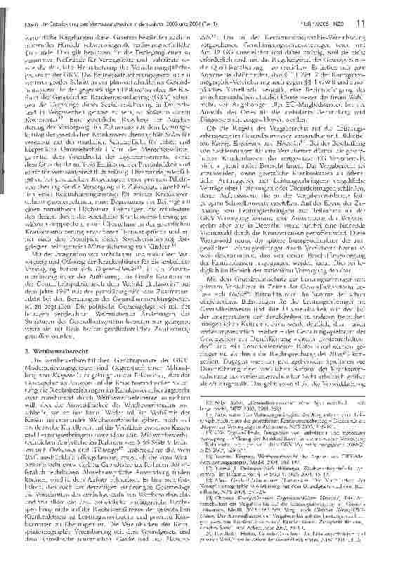 Vorschauseite 3: Die Entwicklung des Vertragsarztrechts in den Jahren 2003 und 2004 (Teil 1)