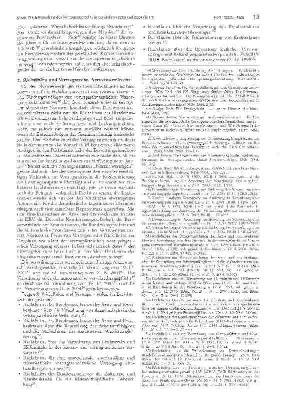 Vorschauseite 5: Die Entwicklung des Vertragsarztrechts in den Jahren 2003 und 2004 (Teil 1)