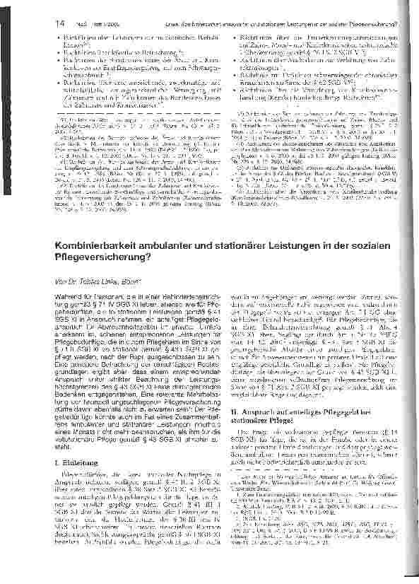 Vorschauseite 6: Die Entwicklung des Vertragsarztrechts in den Jahren 2003 und 2004 (Teil 1)