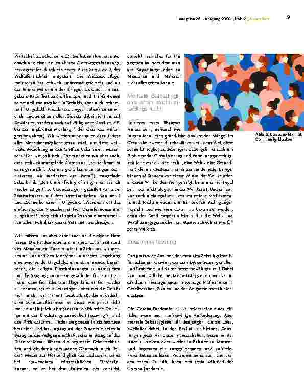 Vorschauseite 3: Mentale Selbsthygiene in Zeiten von Corona – Herausforderung und Gewinn
