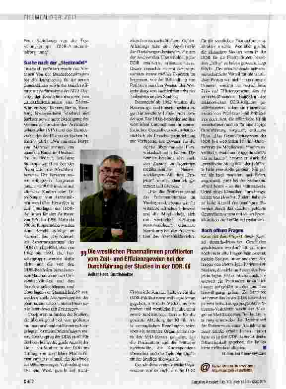 Vorschauseite 2: „Der Skandal, der keiner war