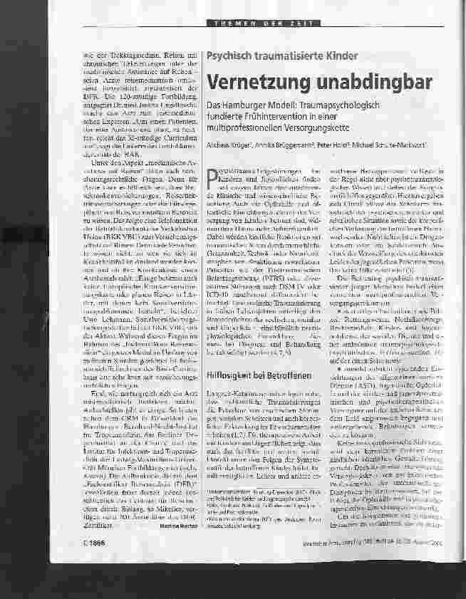 Vorschauseite 2: Vernetzung unabdingbar