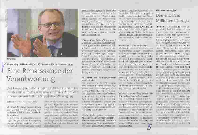 Vorschauseite 1: Eine Renaissance der Verantwortung