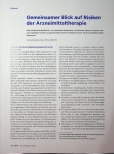 Vorschauseite 1: Gemeinsamer Blick auf Risiken der Arzneimitteltherapie