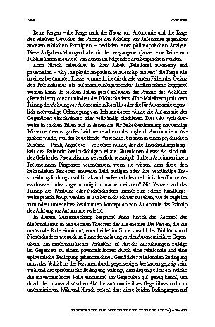 Vorschauseite 2: Medizinethische Fragestellungen zur Autonomie