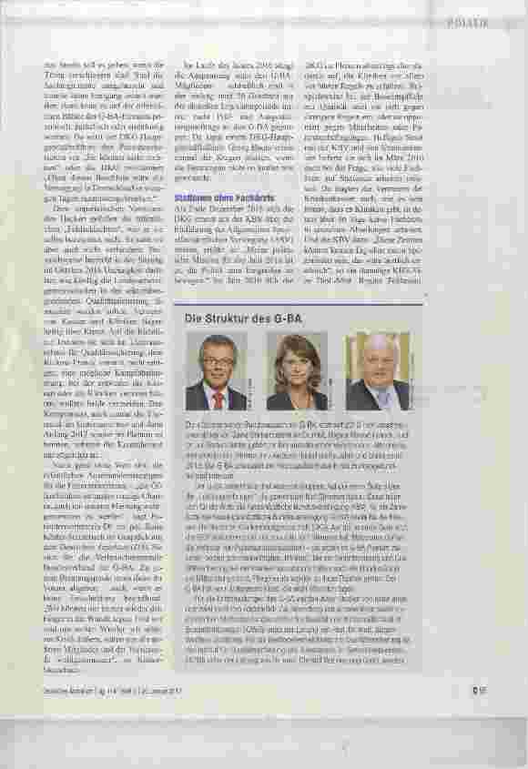 Vorschauseite 2: Ringen um die Gestaltungsmacht