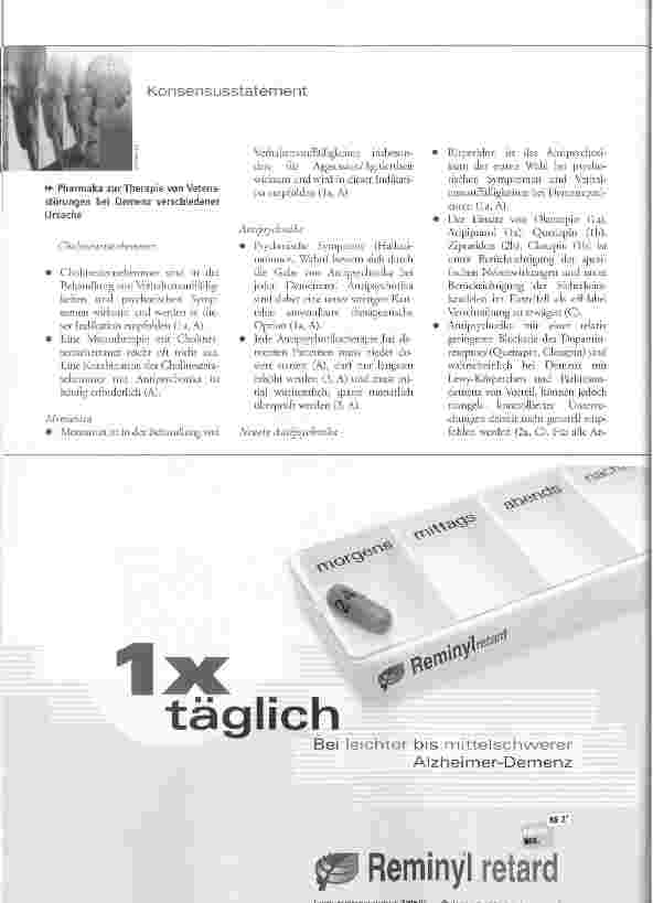 Vorschauseite 4: Demenz - aktuelle Entwicklungen