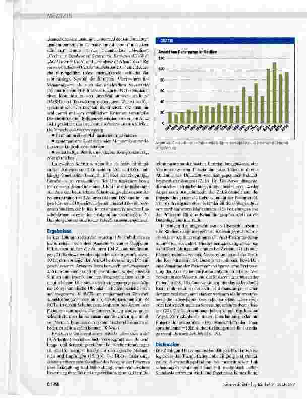 Vorschauseite 3: Patientenbeteiligung bei medizinischen Entscheidungen