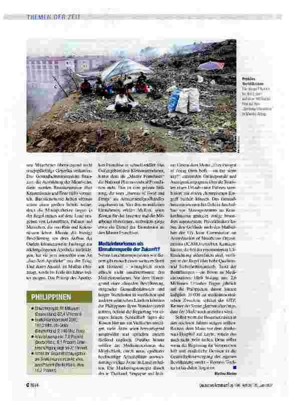 Vorschauseite 3: Keine Ärzte für die Armen