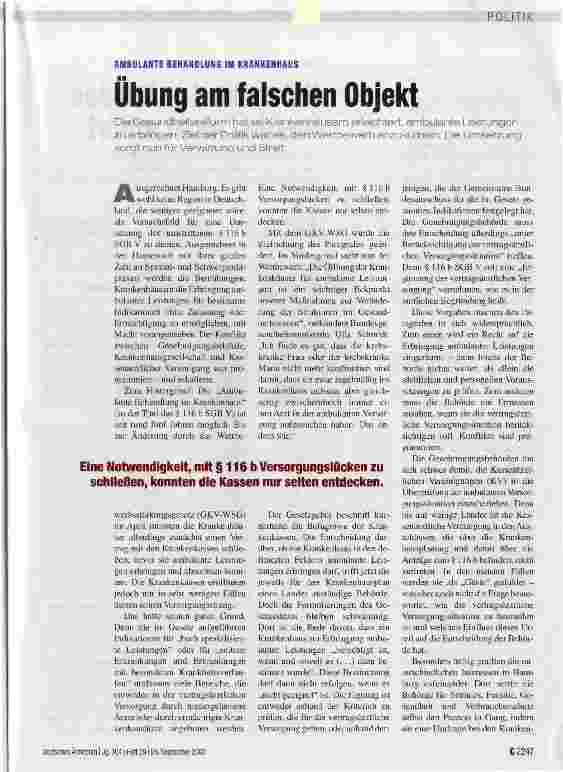 Vorschauseite 1: Übung am falschen Objekt