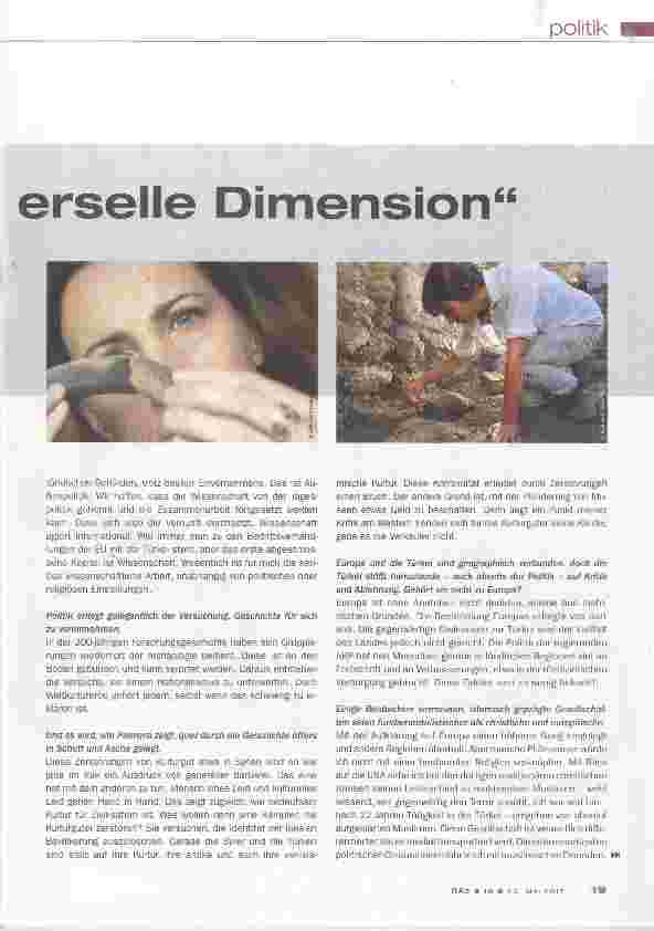 Vorschauseite 2: Klimawandel hat universelle Dimension