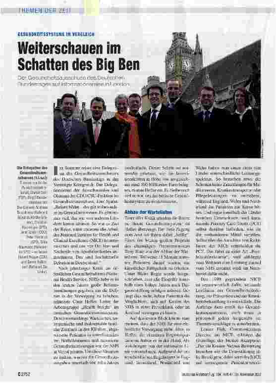 Vorschauseite 1: Weiterschauen im Schatten des Big Ben