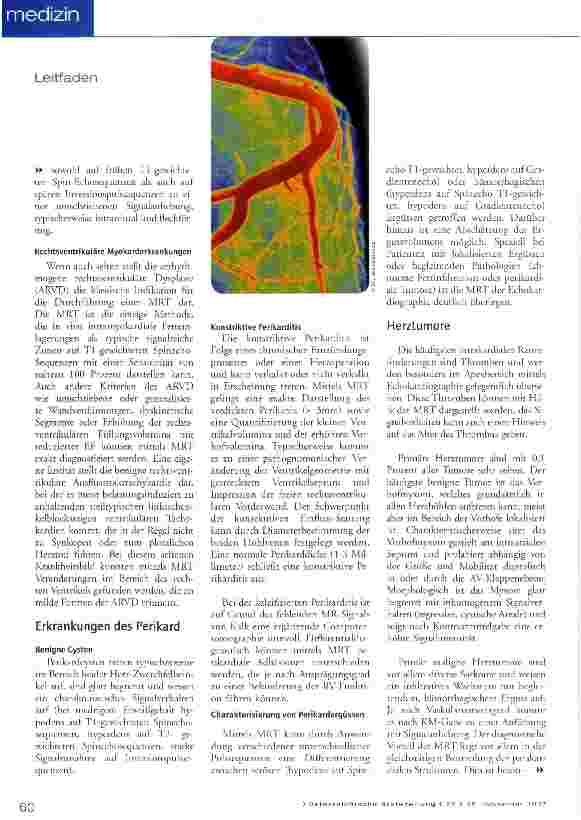 Vorschauseite 5: MRT in der Kardiologie