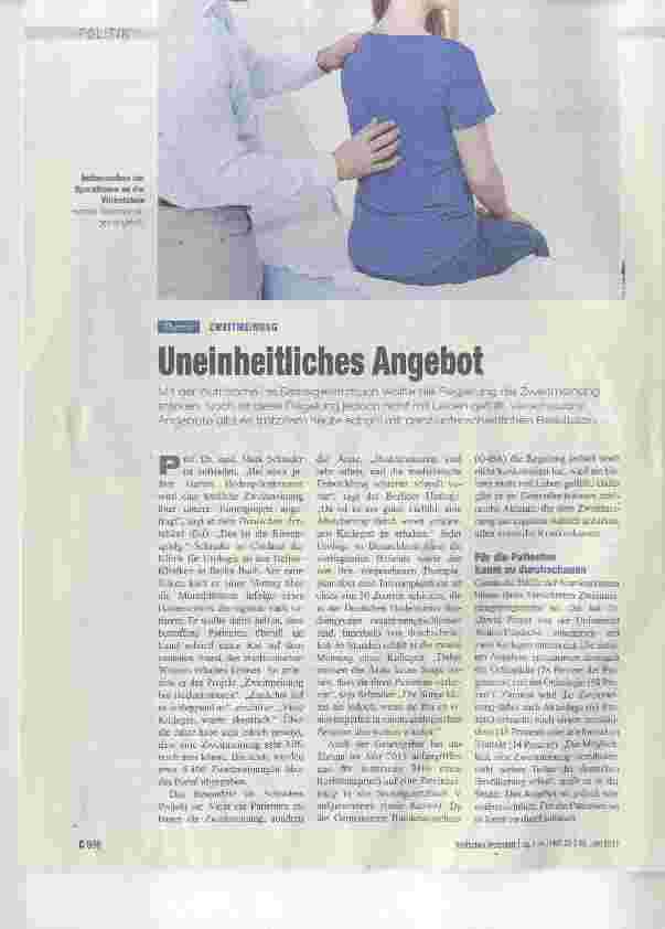Vorschauseite 1: Uneinheitliches Angebot