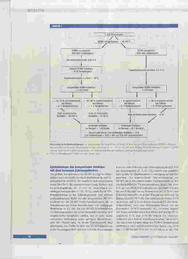 Vorschauseite 2: Zytomegalievirus-Primärinfektion in der Schwangerschaft