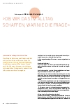 Vorschauseite 3: "Ob wir das im Alltag schaffen, war nie die Frage."