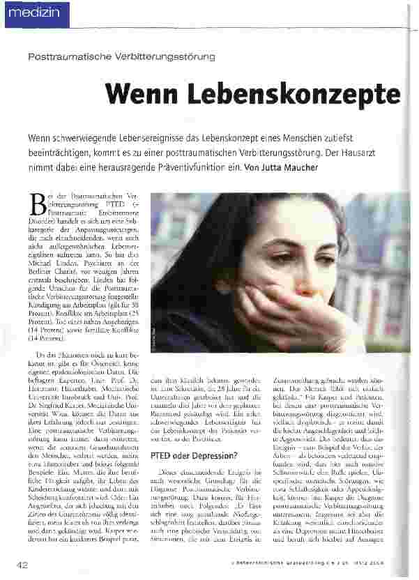 Vorschauseite 1: Wenn Lebenskonzepte zerbrechen