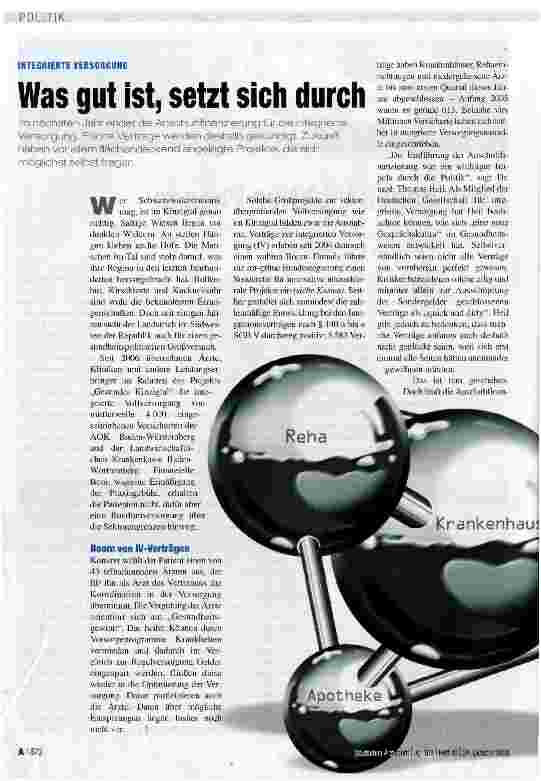 Vorschauseite 1: Was gut ist, setzt sich durch