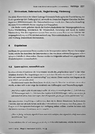 Vorschauseite 5: Hirntod erleben aus Sicht der Angehörigen