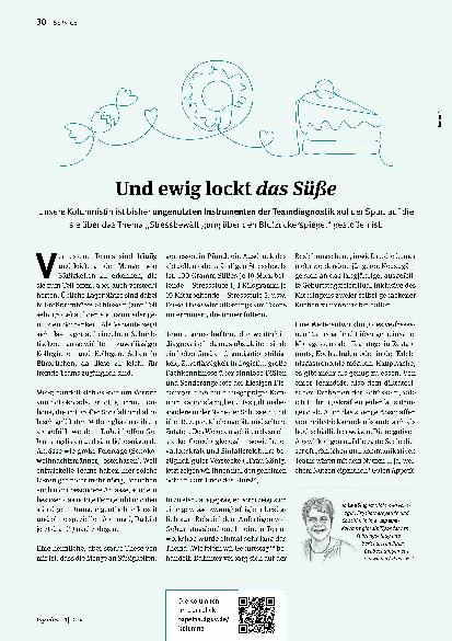 Vorschauseite 1: Und ewig lockt das Süße