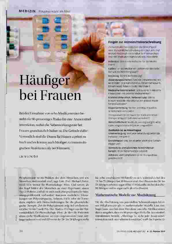 Vorschauseite 1: Häufiger bei Frauen