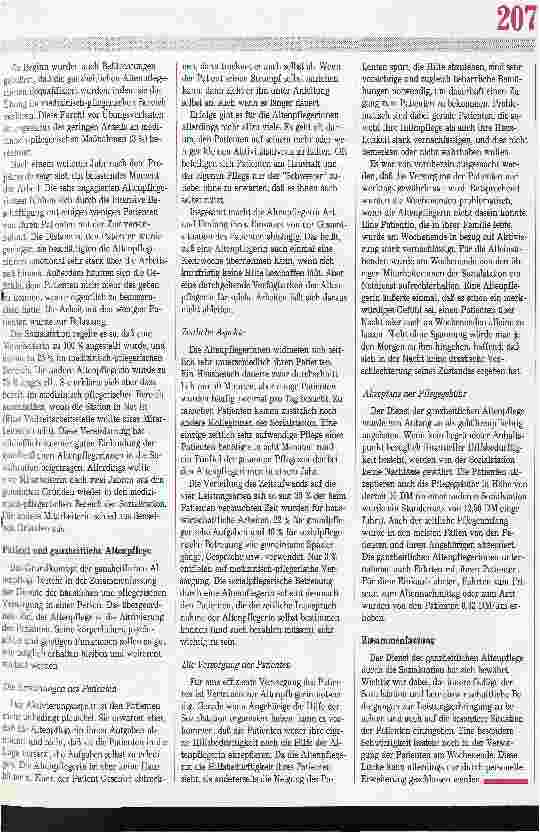 Vorschauseite 2: Ambulante Altenpflege: Bedingungen ganzheitlicher Altenpflege Ganzheitlilche Altenpflege durch die Sozialstation