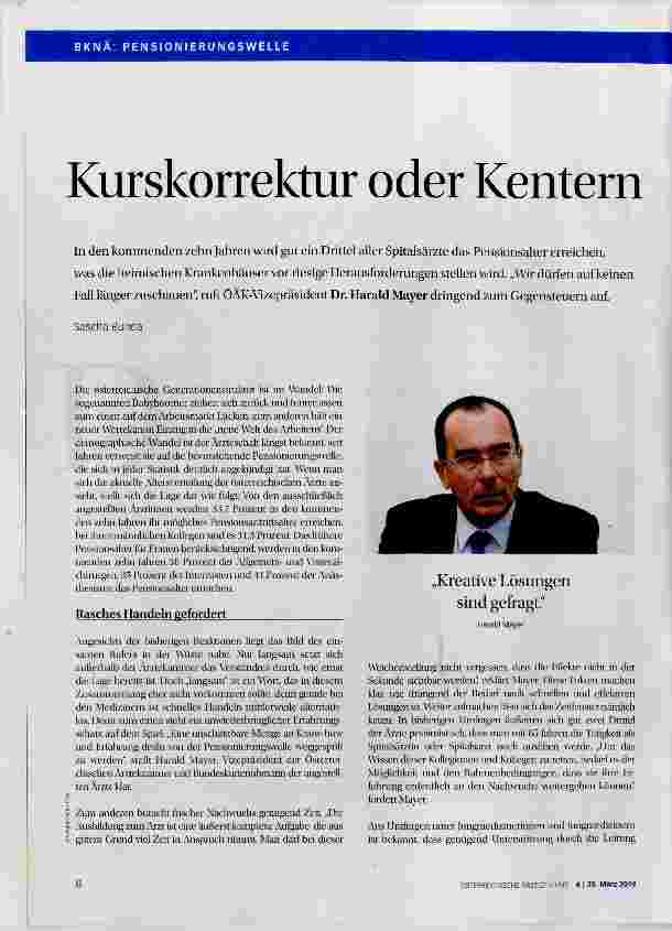 Vorschauseite 1: Kurskorrelctur oder Kentern
