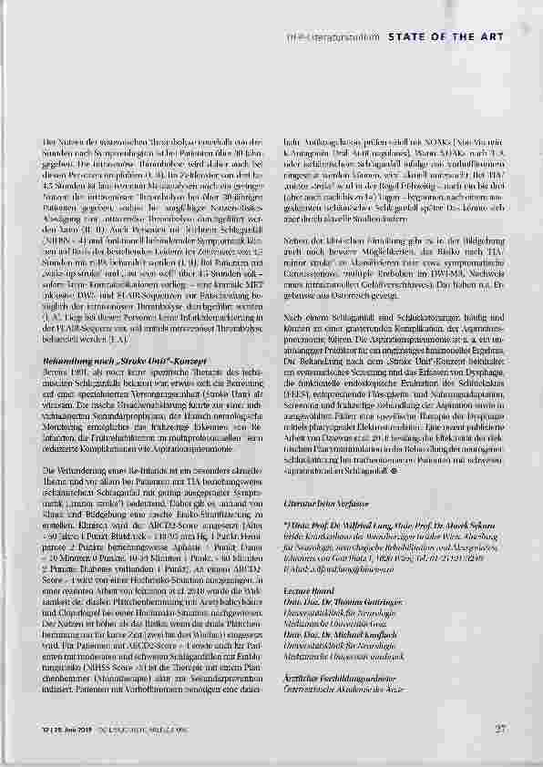 Vorschauseite 6: Ischämischer Insult