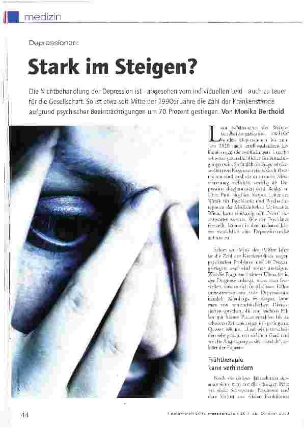 Vorschauseite 1: Stark im Steigen?