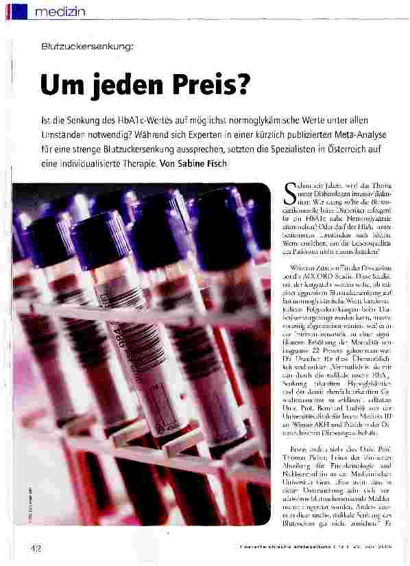 Vorschauseite 1: Um jeden Preis?