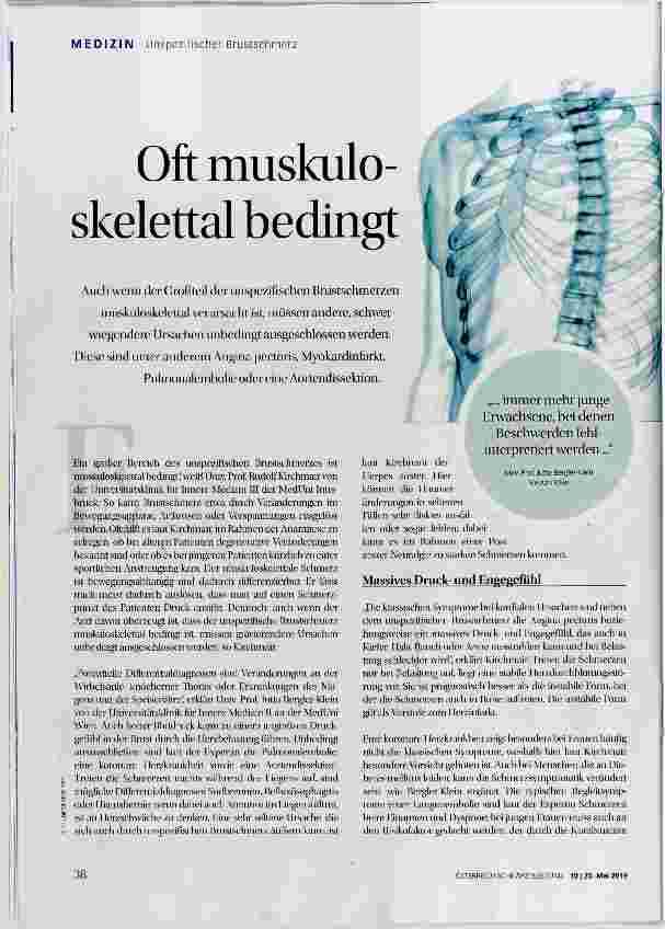 Vorschauseite 1: Oft muskulo-skelettal bedingt