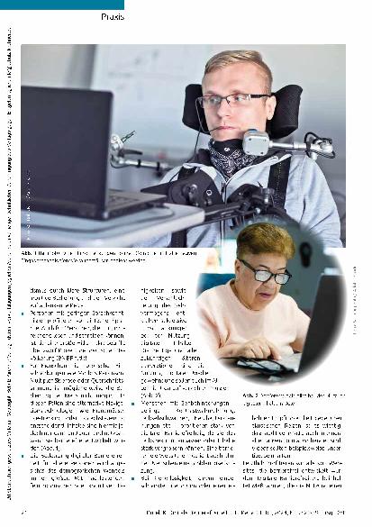 Vorschauseite 2: Zugang für alle in der ergotherapeutischen Praxis. Digitale Barrierefreiheit.