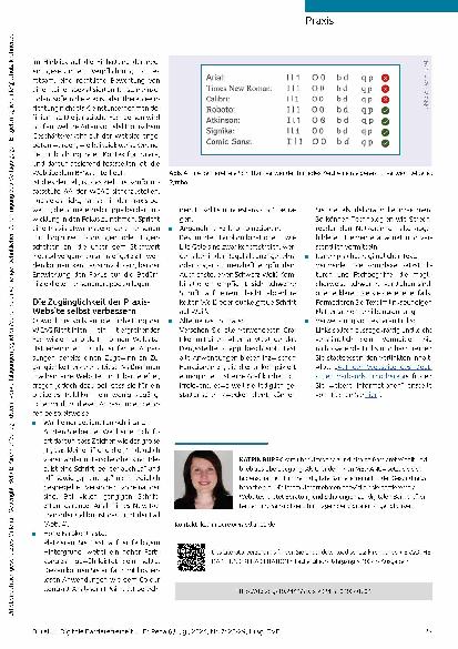 Vorschauseite 5: Zugang für alle in der ergotherapeutischen Praxis. Digitale Barrierefreiheit.