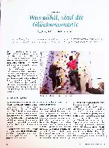 Vorschauseite 1: Was zählt, sind die Glücksmomente. Das Projekt Klettern trotz(t) Demenz.
