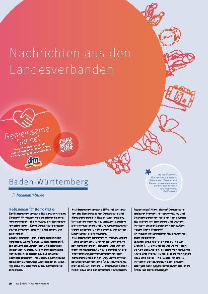 Vorschauseite 1: Nachrichten aus den Landesverbänden