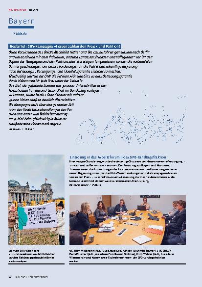 Vorschauseite 3: Nachrichten aus den Landesverbänden