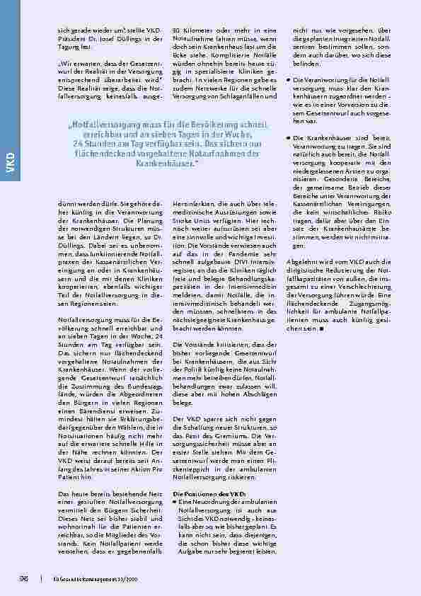 Vorschauseite 4: Monate, die es in sich hatten – VKD-Praxisberichte 2020 erschienen