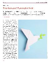 Vorschauseite 1: Frieden und Zufriedenheit