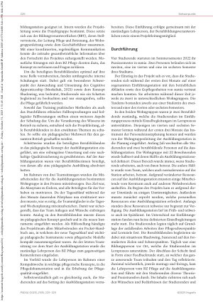 Vorschauseite 2: Gemeinsame Verantwortung, gemeinsames Lernen Ausbildungsstation – Umsetzung im Langzeitbereich
