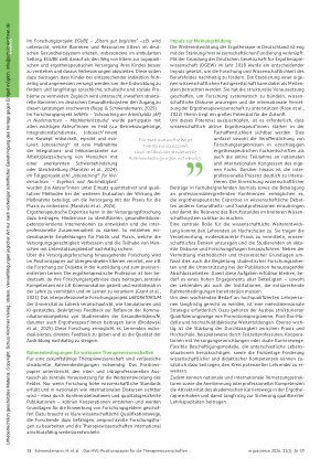 Vorschauseite 3: Das HVG-Positionspapier für die Therapiewissenschaften – Eine Auseinandersetzung mit ergotherapeutischen Perspektiven