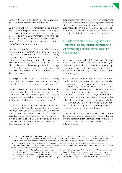 Vorschauseite 5: Empfehlungen des Deutschen Vereins zum Beschwerdemanagement und Schlichtungsverfahren im SGB II