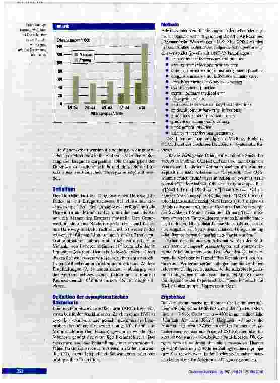 Vorschauseite 2: Diagnose des Harnwegsinfekts