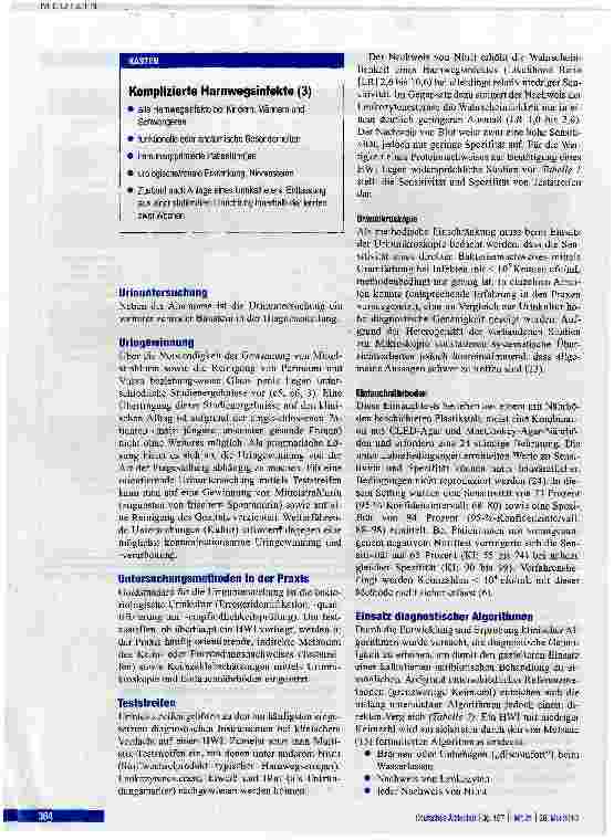 Vorschauseite 4: Diagnose des Harnwegsinfekts