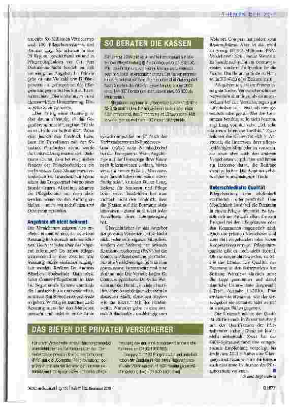 Vorschauseite 2: Hilfe für den Alltag