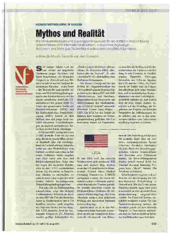 Vorschauseite 1: Mythos und Realität