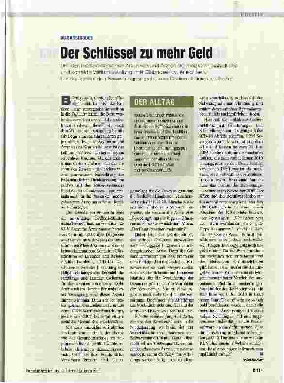 Vorschauseite 1: Der Schlüssel zu mehr Geld